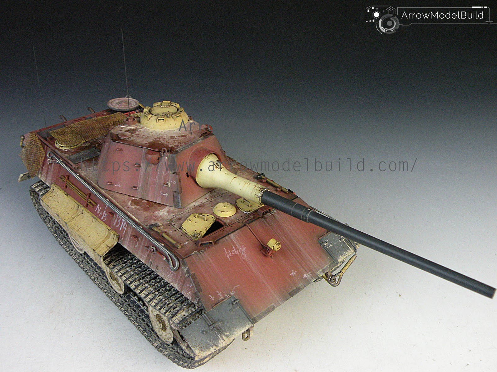 Picture of AeroModelBuild E-50 Medium Tank Built & Painted 1/35 Model Kit