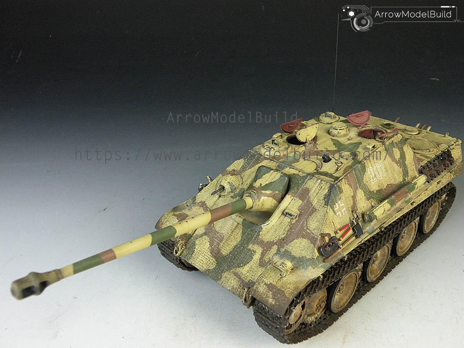 Picture of AeroModelBuild Panther G2 Tank Built & Painted 1/35 Model Kit