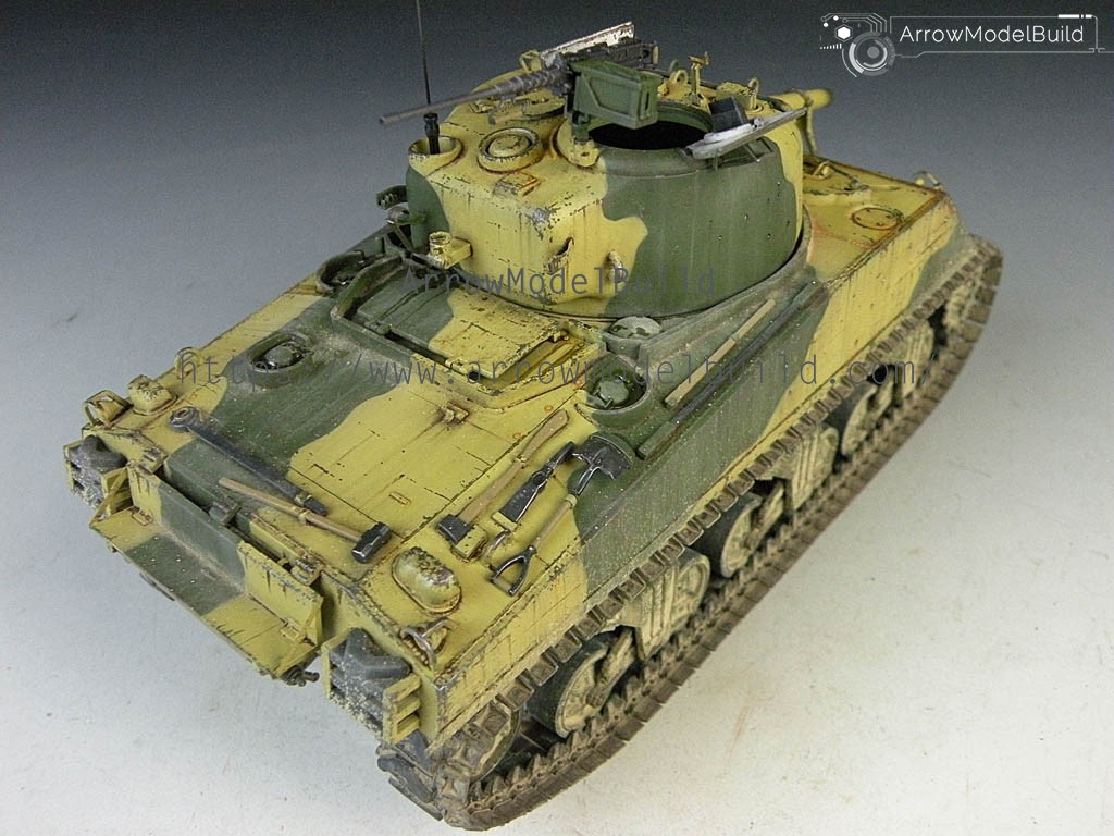 Picture of AeroModelBuild M4A3 Sherman Tank Built & Painted 1/35 Model Kit