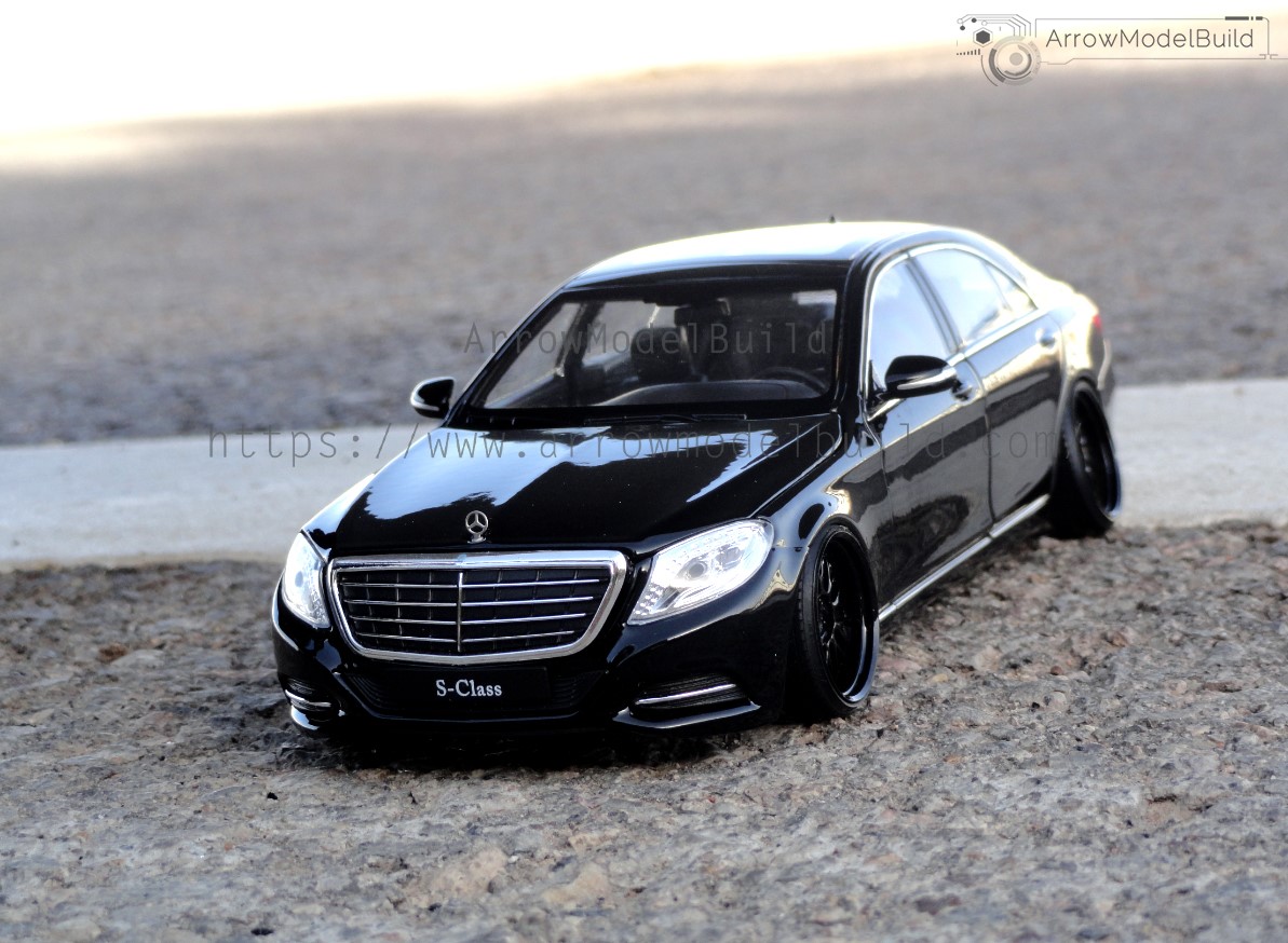 Picture of AeroModelBuild Mercedes-Benz S500 Custom Color(Black Warrior) Built & Painted 1/24 Model Kit