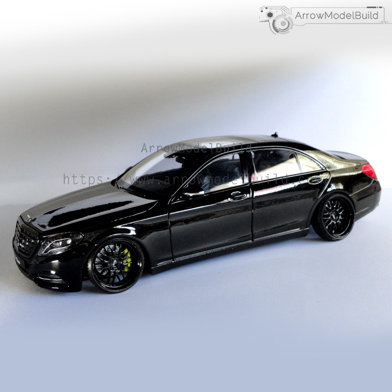 Picture of AeroModelBuild Mercedes-Benz S500 Custom Color(Black Overlord) Built & Painted 1/24 Model Kit