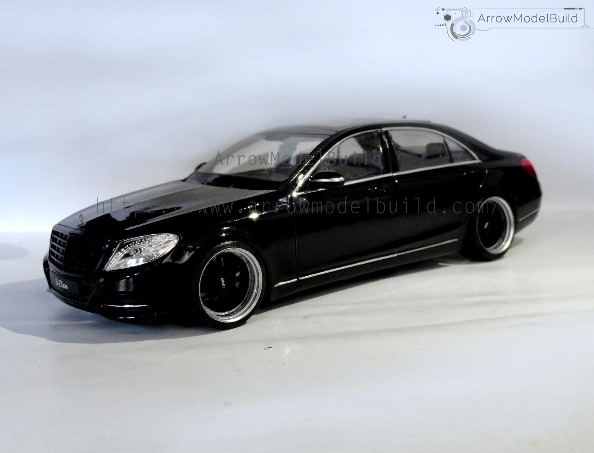 Picture of AeroModelBuild Mercedes-Benz S500 Custom Color(Black Classic Version) Built & Painted 1/24 Model Kit