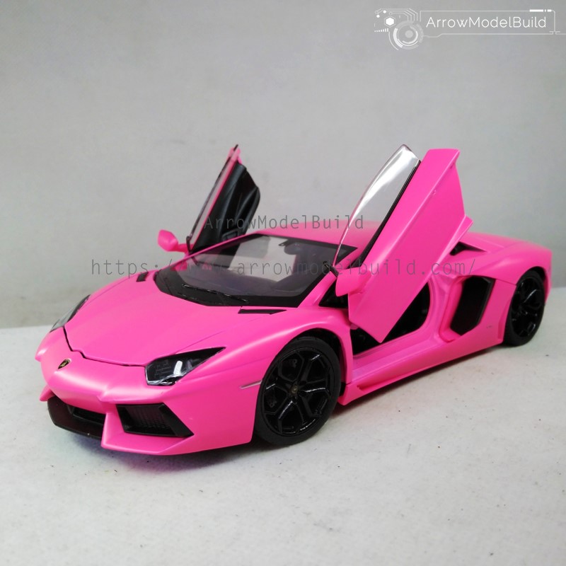 Picture of AeroModelBuild Lamborghini LP700 Custom Color (Barbie Powder) 1/24 Model Kit