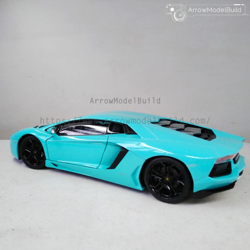 Picture of  AeroModelBuild Lamborghini LP700 Custom Color (Tiff Blue) 1/24 Model Kit