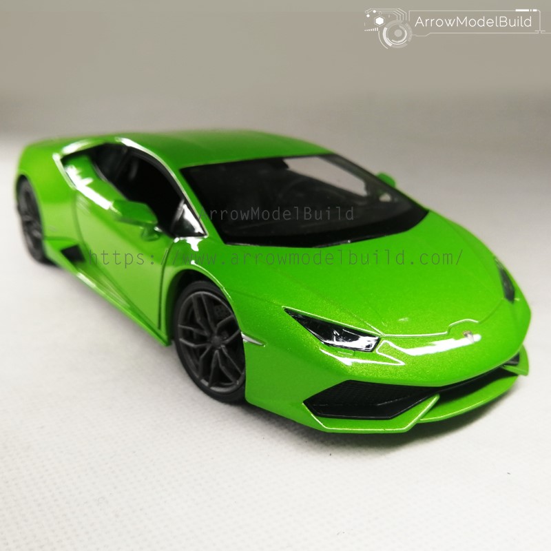 Picture of AeroModelBuild Lamborghini LP700 Custom Color (Ithaca Green Carbon Wheel ) 1/24 Model Kit
