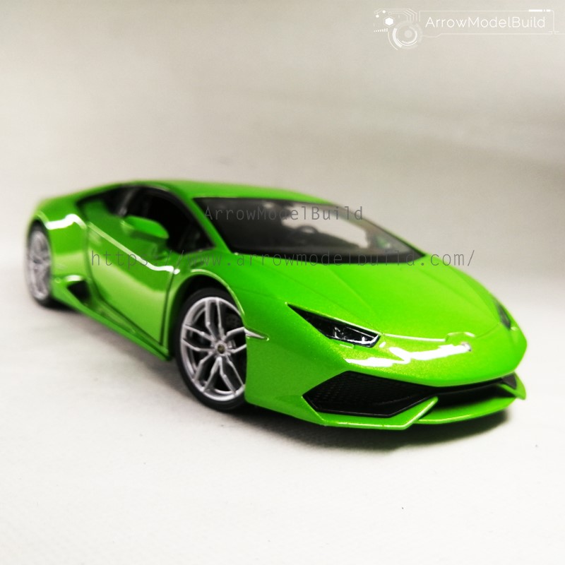 Picture of AeroModelBuild Lamborghini LP700 Custom Color (Ithaca Green Original Hurricane) Built & Painted 1/24 Model Kit