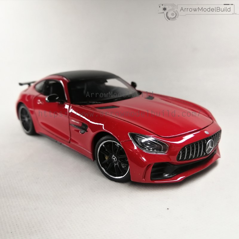 Picture of AeroModelBuild Mercedes-AMG GT Custom Color (Yellow) Built & Painted 1/24 Model Kit
