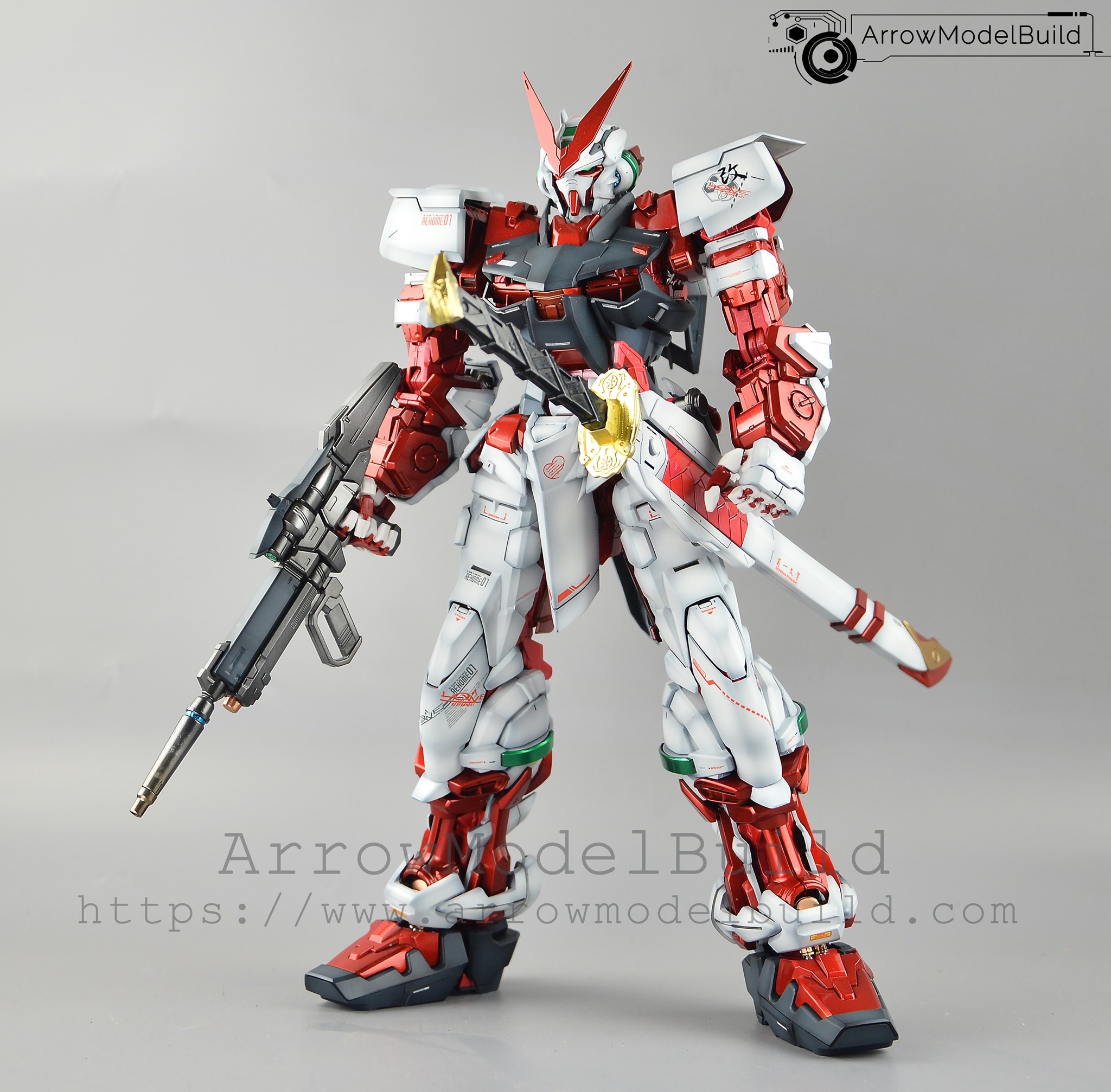 Picture of AeroModelBuild Astray Red Frame Built & Painted PG 1/60 Model Kit