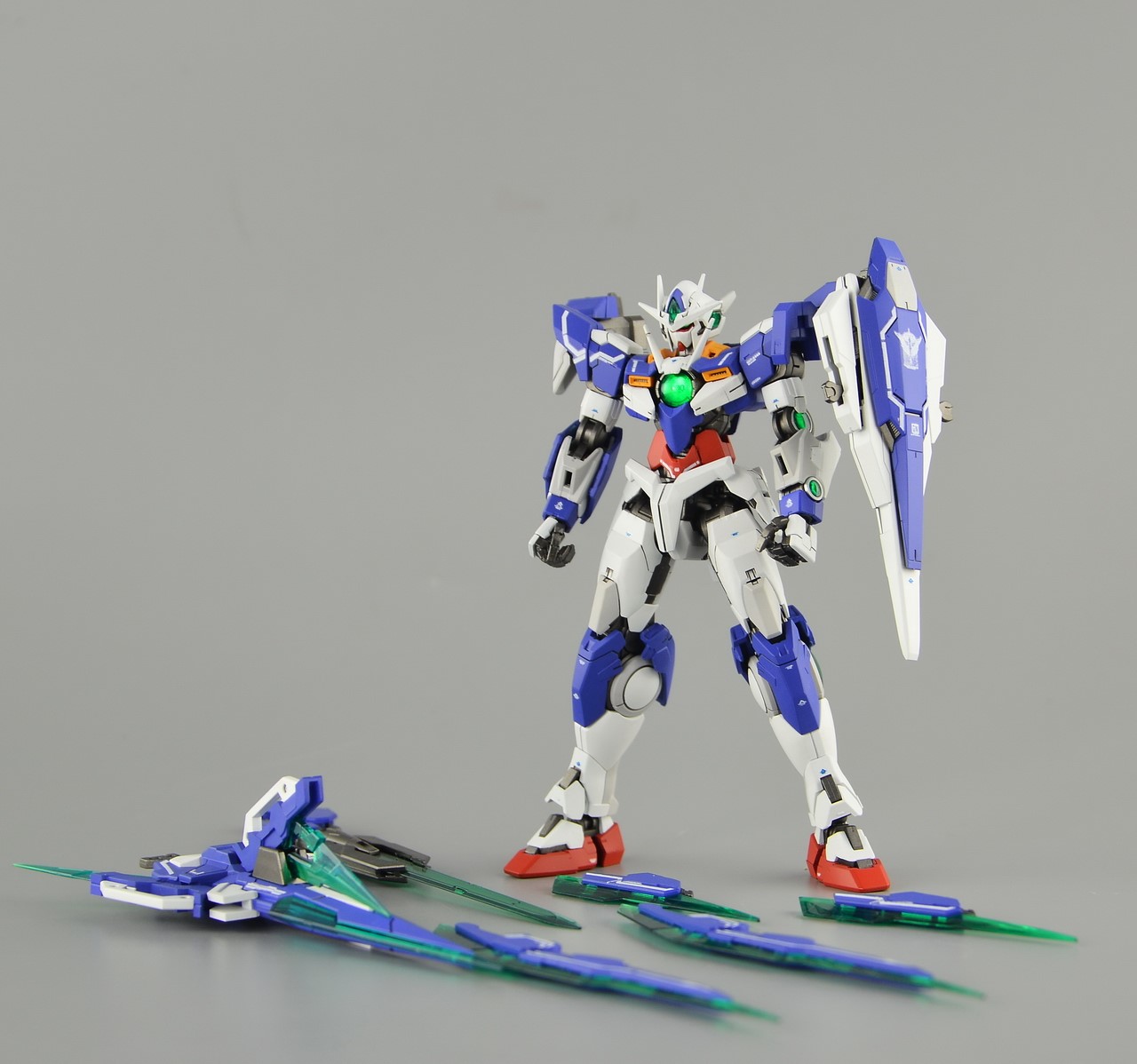 Picture of AeroModelBuild Gundam 00Q Full Saber Built & Painted RG 1/144 Model Kit