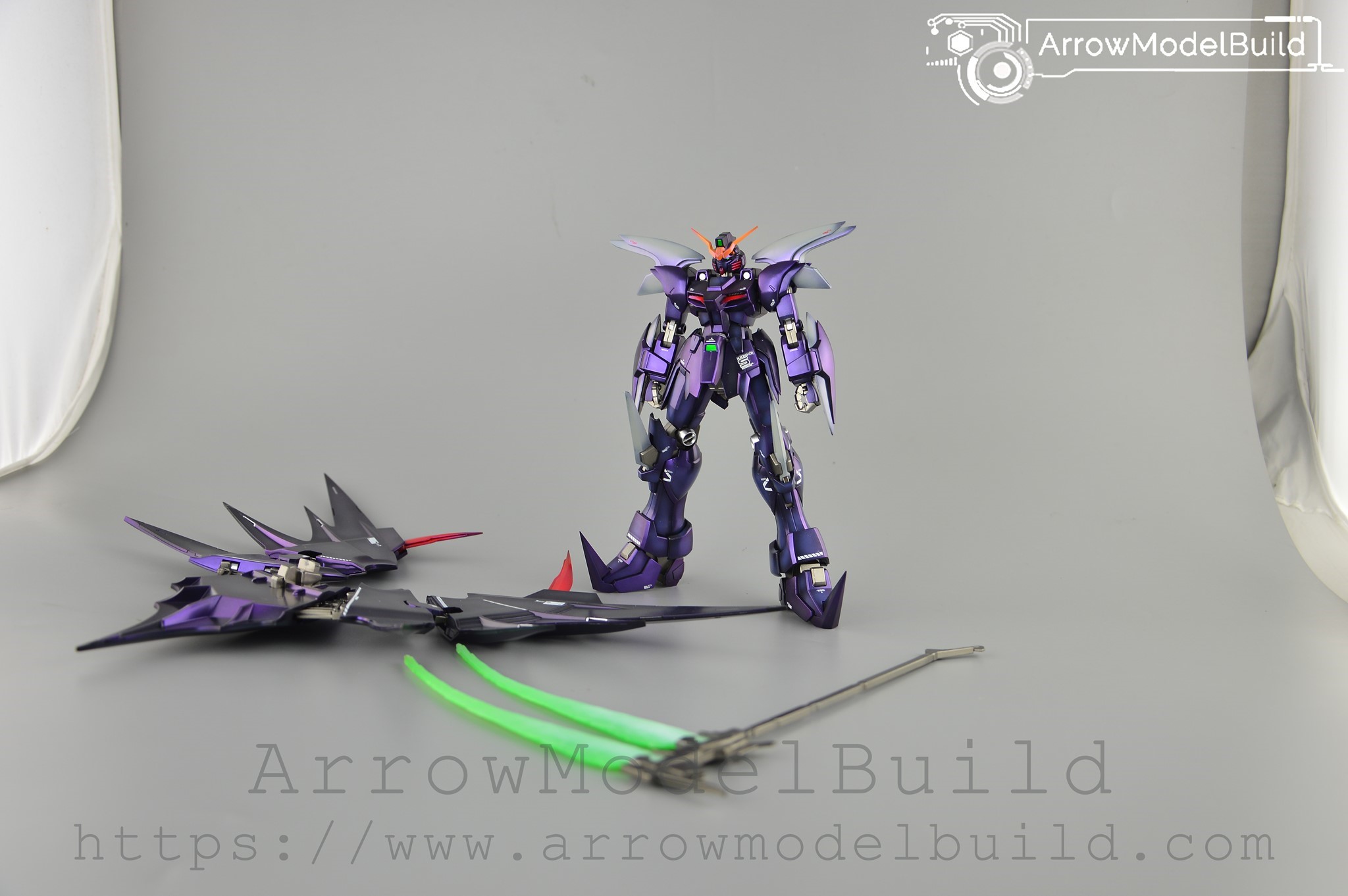 Picture of AeroModelBuild Deathscythe Hell Gundam EW (Custom) Built & Painted MG 1/100 Model Kit