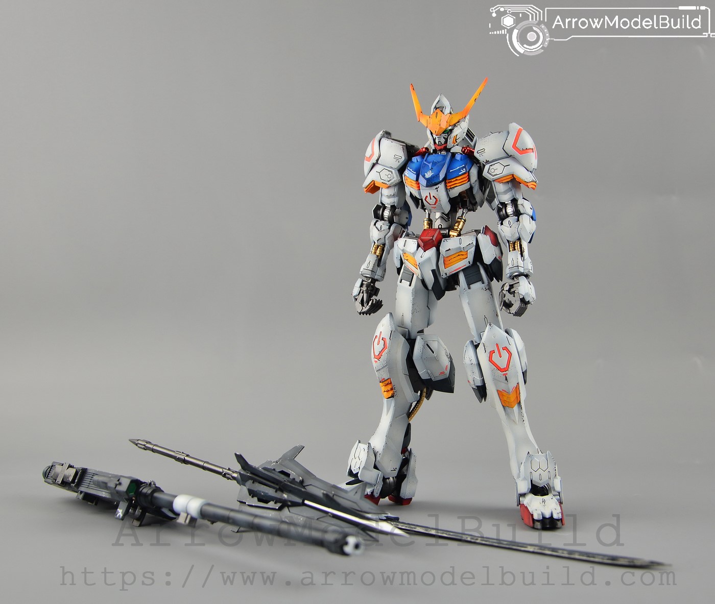 Picture of AeroModelBuild Gundam Barbatos Built & Painted MG 1/100 Model Kit