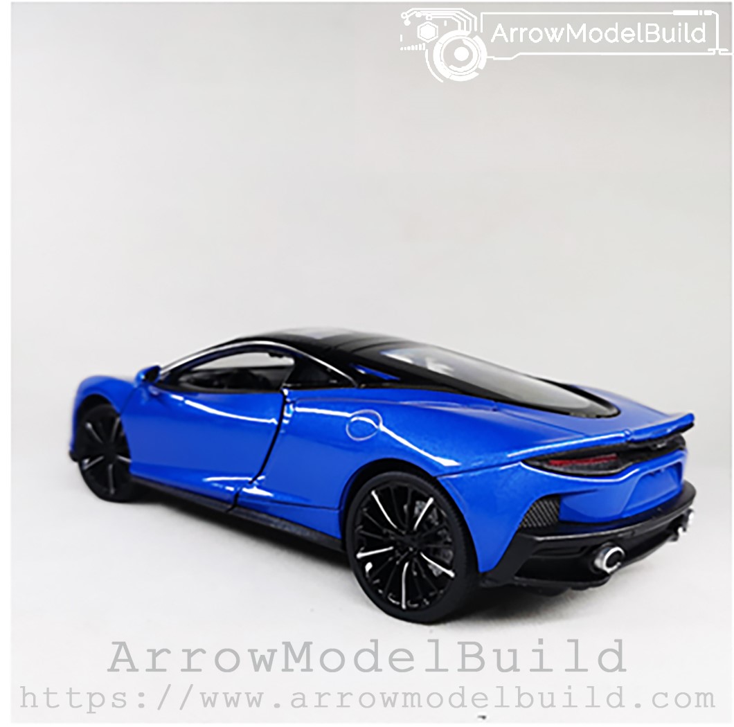 Picture of AeroModelBuild McLaren 675LT Custom Color (Broadcom Blue - Detailed Edition) 1/24 Model Kit