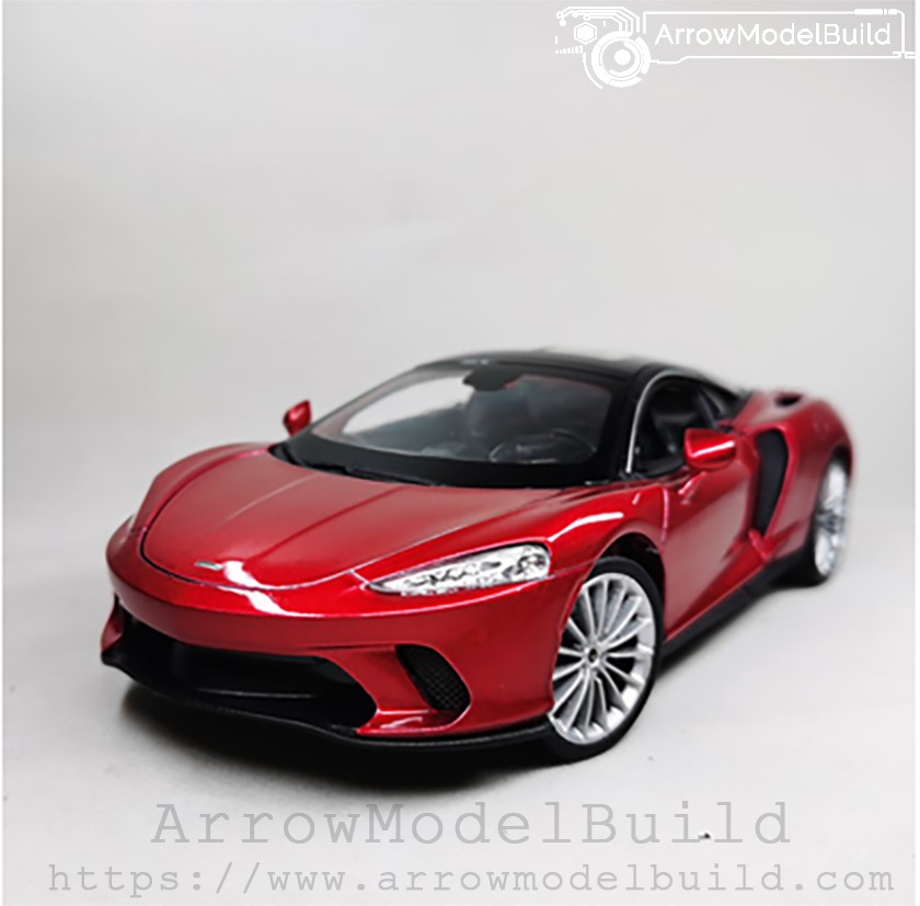 Picture of AeroModelBuild McLaren 675LT Custom Color (Citi Red) 1/24 Model Kit
