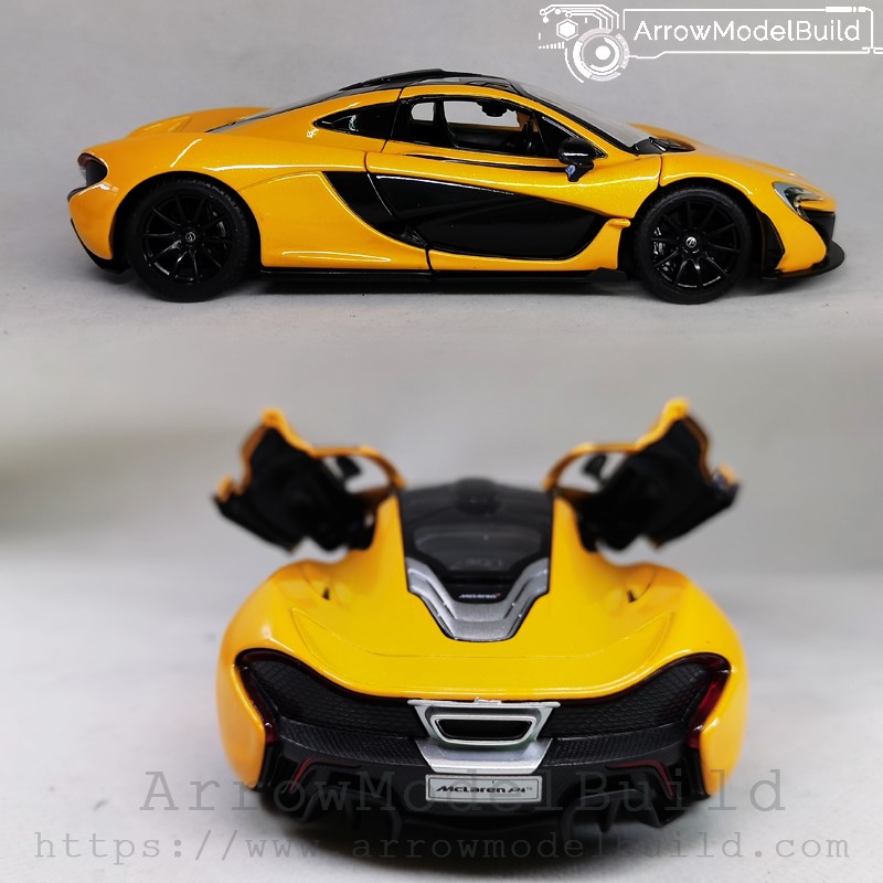 Picture of AeroModelBuild McLaren 675LT Custom Color (Pearl Yellow) 1/24 Model Kit