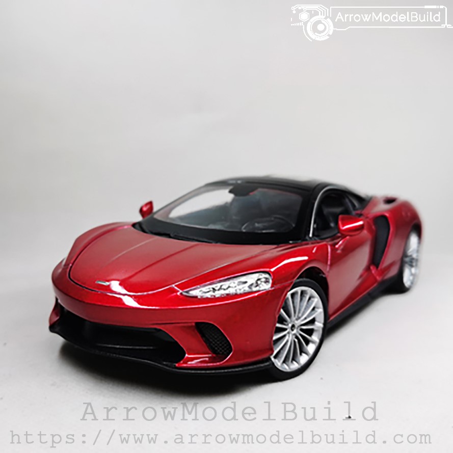 Picture of AeroModelBuild McLaren 675LT Custom Color (Red) 1/24 Model Kit