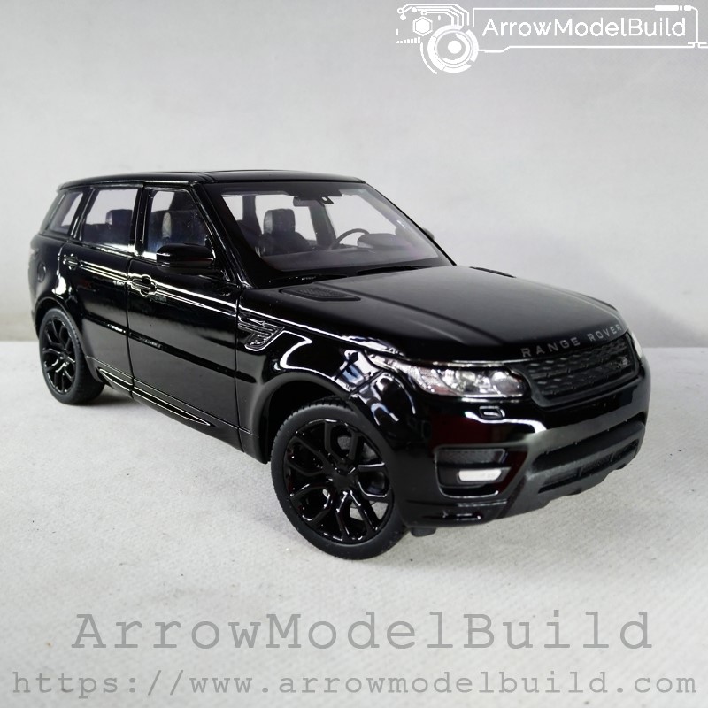 Picture of AeroModelBuild Land Rover Custom Color (Black Samurai) Built & Painted 1/24 Model Kit