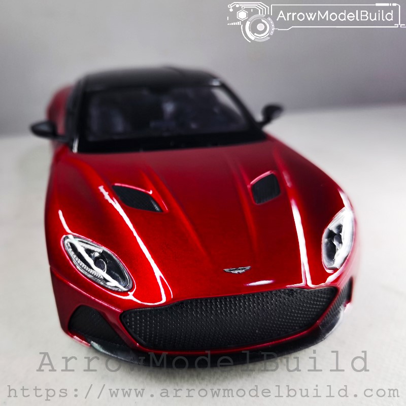 Picture of AeroModelBuild Aston Martin DBS Superleggera (Lava Red) Built & Painted 1/24 Model Kit