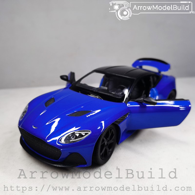Picture of AeroModelBuild Aston Martin DBS Superleggera (Racing Blue) Built & Painted 1/24 Model Kit