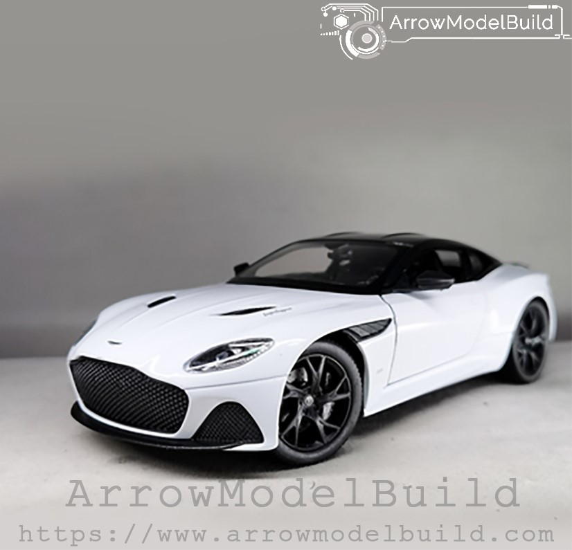 Picture of AeroModelBuild Aston Martin DBS Superleggera (Royal White) Built & Painted 1/24 Model Kit