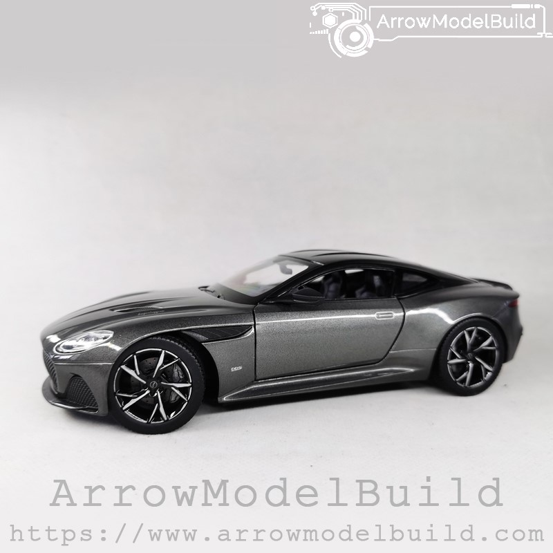 Picture of AeroModelBuild Aston Martin DBS Superleggera (Manhattan Grey) Wheels Refined Version Built & Painted 1/24 Model Kit