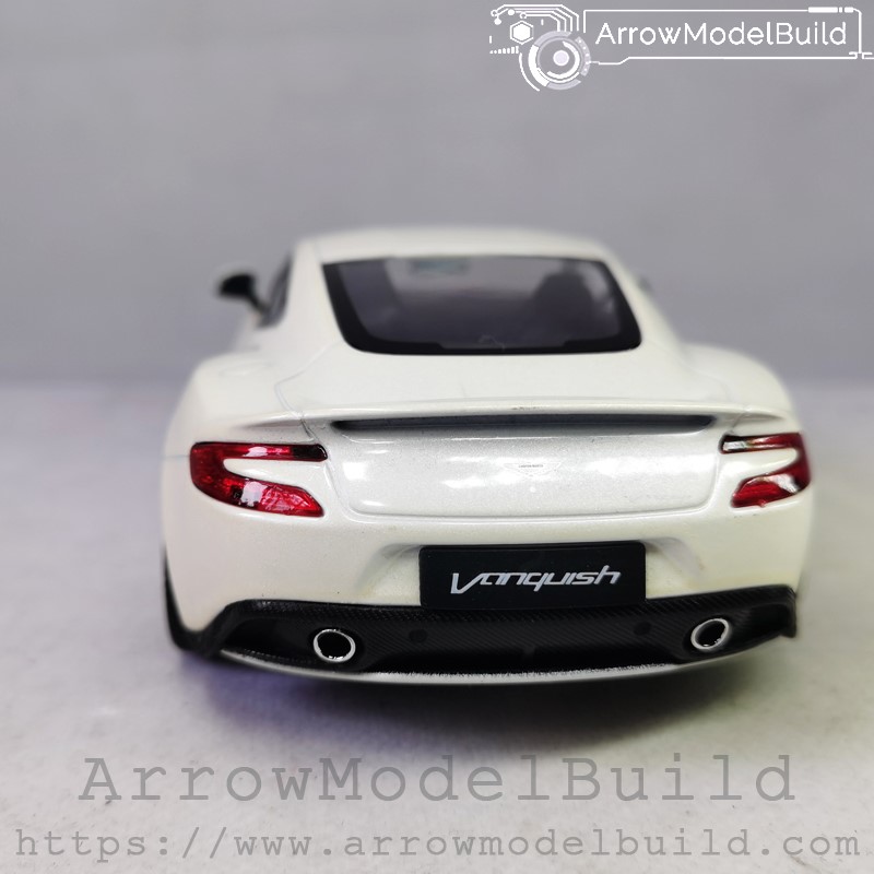 Picture of AeroModelBuild Aston Martin Vanquish (Pearl White) Built & Painted 1/24 Model Kit