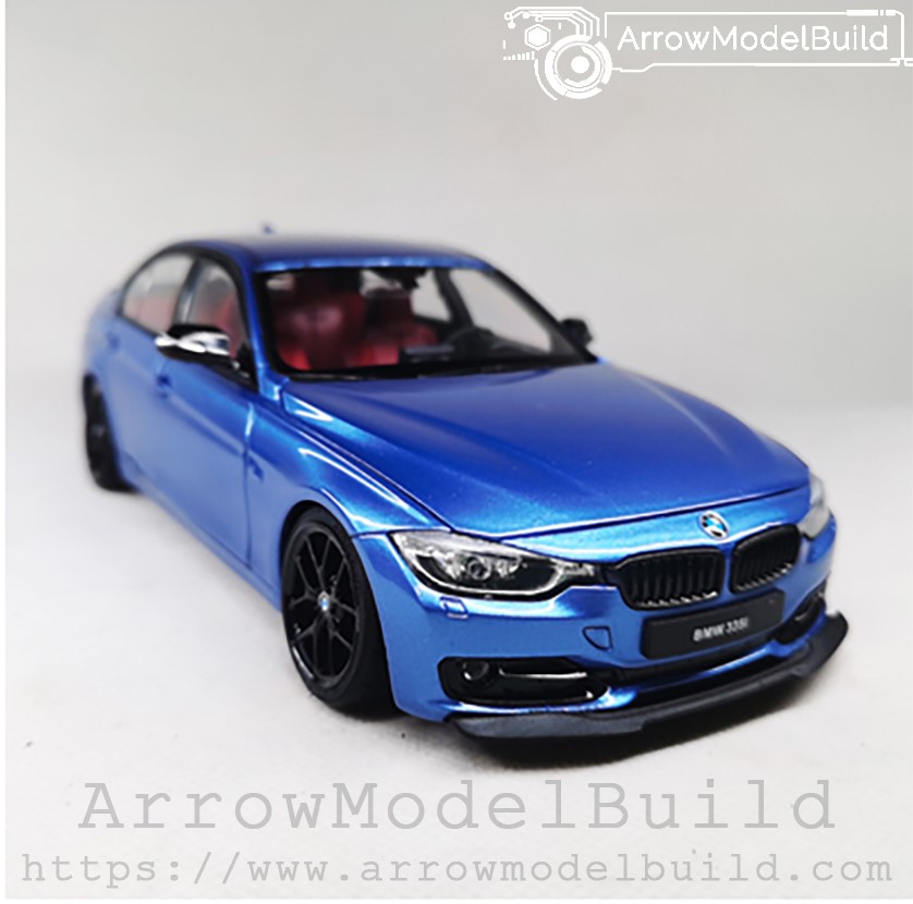Picture of AeroModelBuild BMW 3 Series (Montreal Blue) Red and Black Interior Edition Built & Painted 1/24 Model Kit