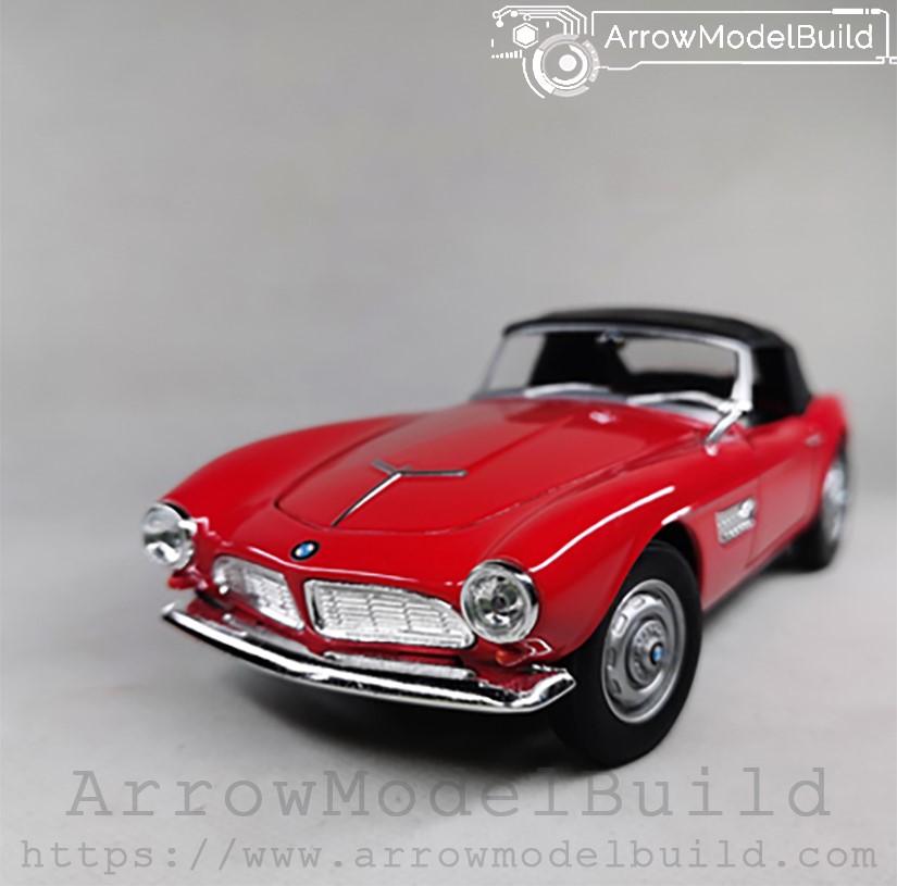 Picture of AeroModelBuild BMW 507 (Red Convertible) Built & Painted 1/24 Model Kit