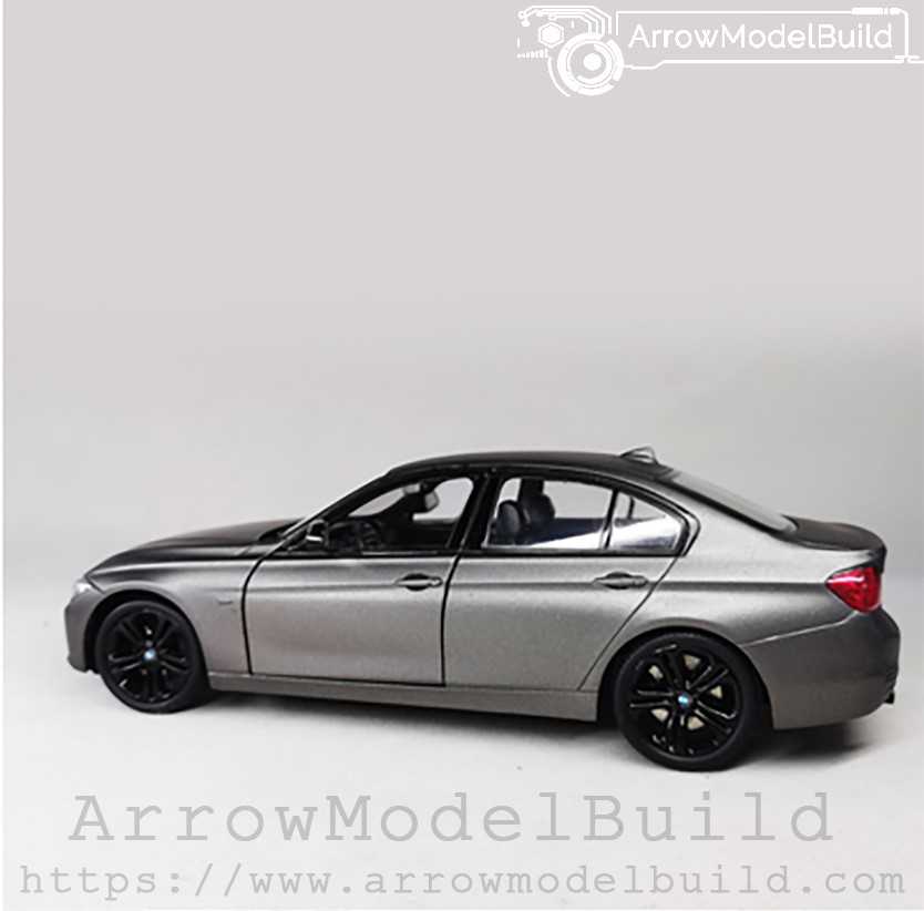 Picture of AeroModelBuild BMW 330i (Matte AK Gray) Without Low Lying Built & Painted 1/24 Model Kit
