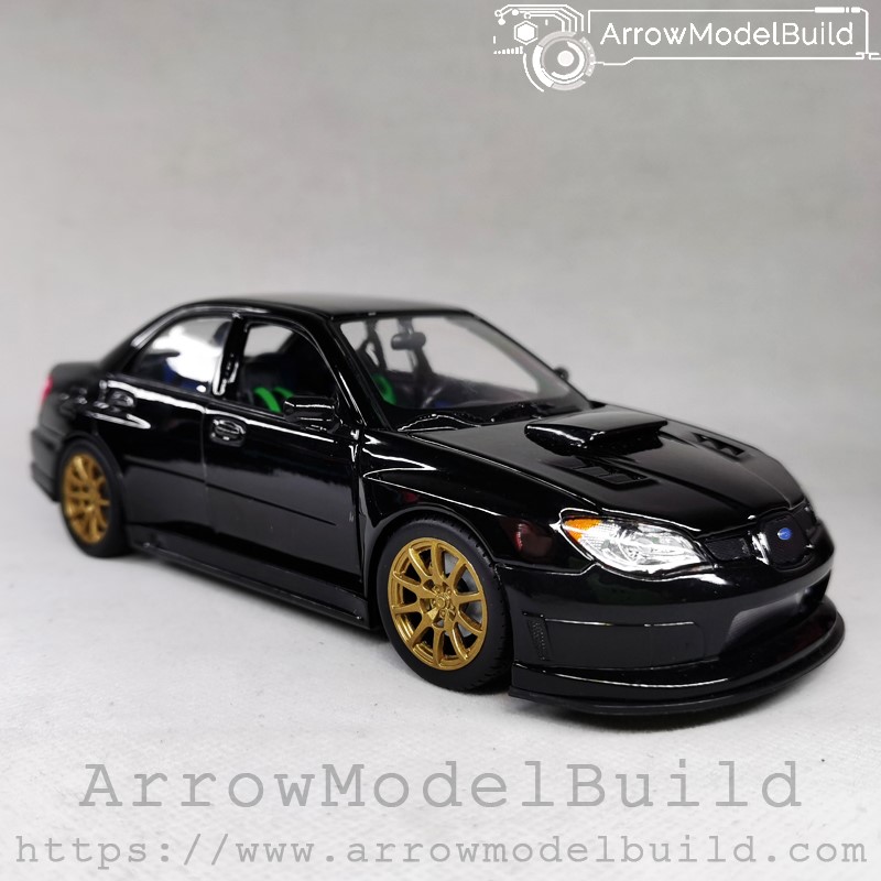 Picture of AeroModelBuild Subaru Impreza 9th Generation STI (Fuji Black) Built & Painted 1/24 Model Kit