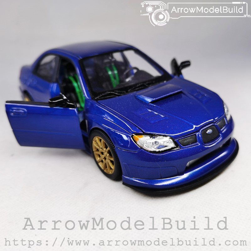 Picture of AeroModelBuild Subaru Impreza 9th Generation STI (Racing Blue) Built & Painted 1/24 Model Kit