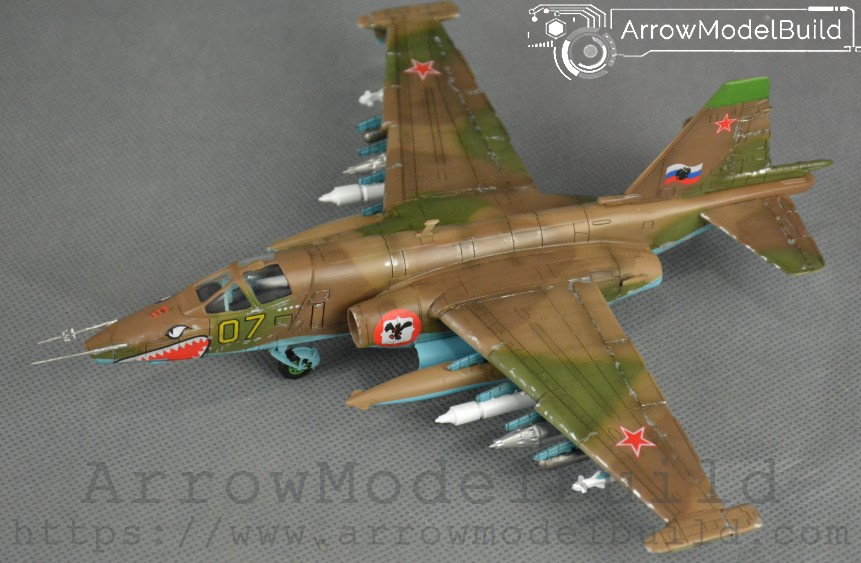 Picture of AeroModelBuild Su-25 Su-39 Attack Aircraft Built & Painted 1/72 Model Kit