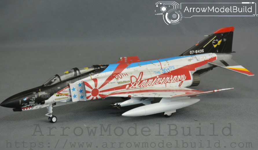 Picture of AeroModelBuild 1/72 of the 301st Fighter Squadron of Chang Furukawa f-4ej Built & Painted 1/72 Model Kit