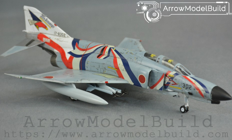 Picture of AeroModelBuild f-4ej Fighter jet Okinawa 2002 Nagaogawa Built & Painted 1/72 Model Kit