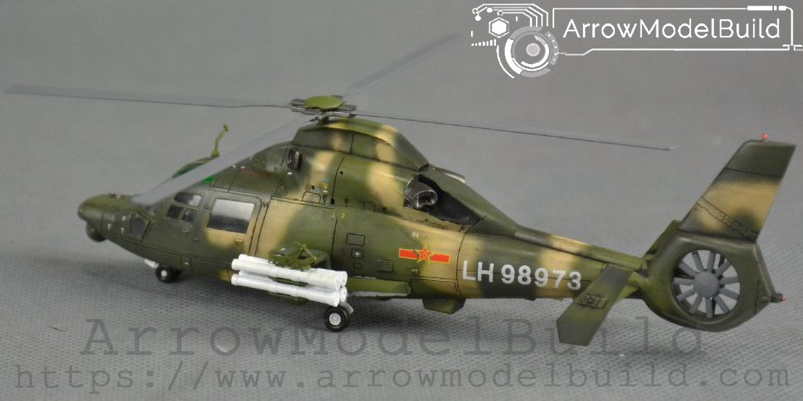 Picture of AeroModelBuild Wuzhijiu WZ9 Helicopter Built & Painted 1/72 Model Kit