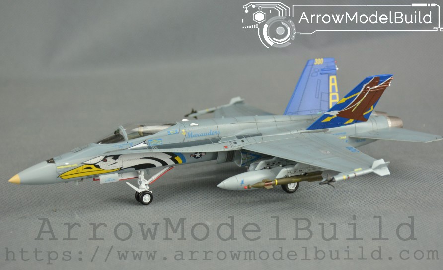 Picture of AeroModelBuild F/A-18 C/D f-18 1/72 Hornet Fighter Built & Painted 1/72 Model Kit