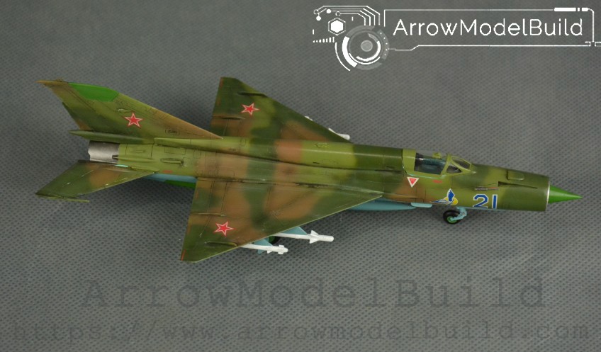 Picture of AeroModelBuild MiG-21 Mig-21 Fish Nest Fighter Built & Painted 1/72 Model Kit