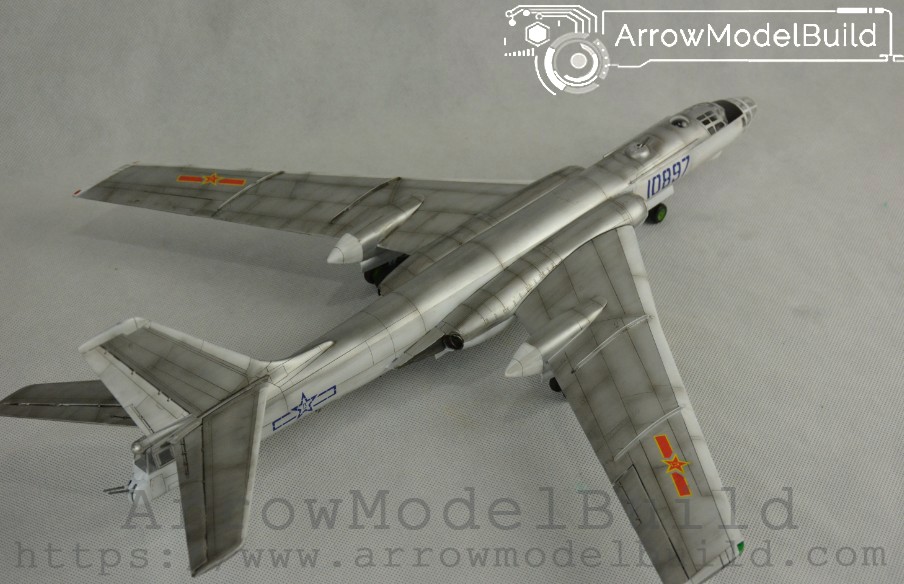 Picture of AeroModelBuild H-6 H-6 Tu-16 tu-16 Bomber Built & Painted 1/72 Model Kit