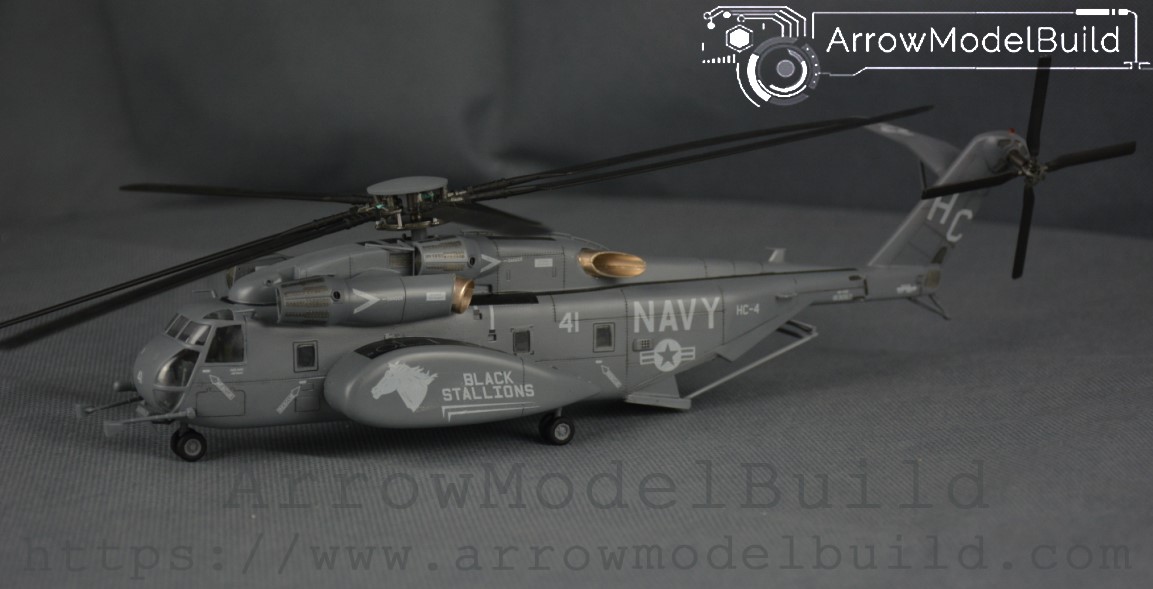 Picture of AeroModelBuild ch-53 mh-53e Super Stallion Helicopter Built & Painted 1/72 Model Kit