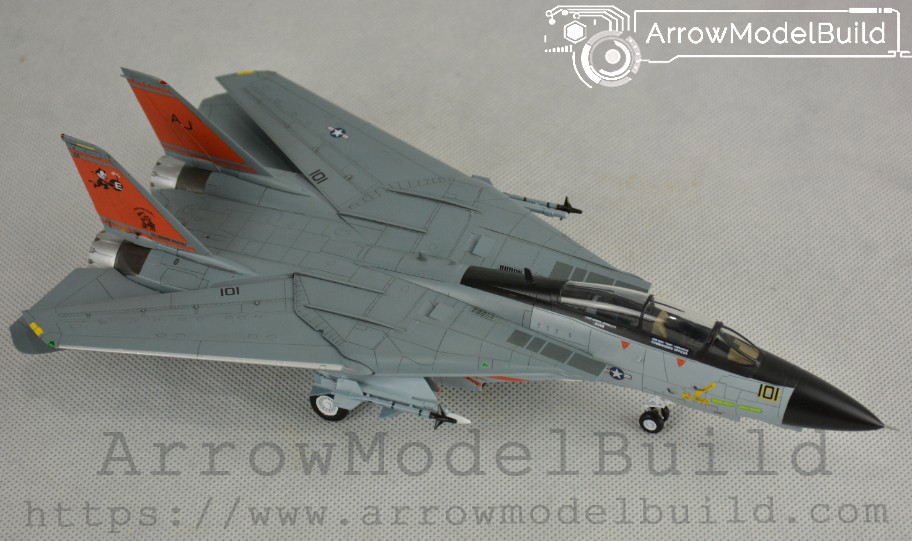Picture of AeroModelBuild F-14 vf-31 Tomcat Squadron Built & Painted 1/72 Model Kit
