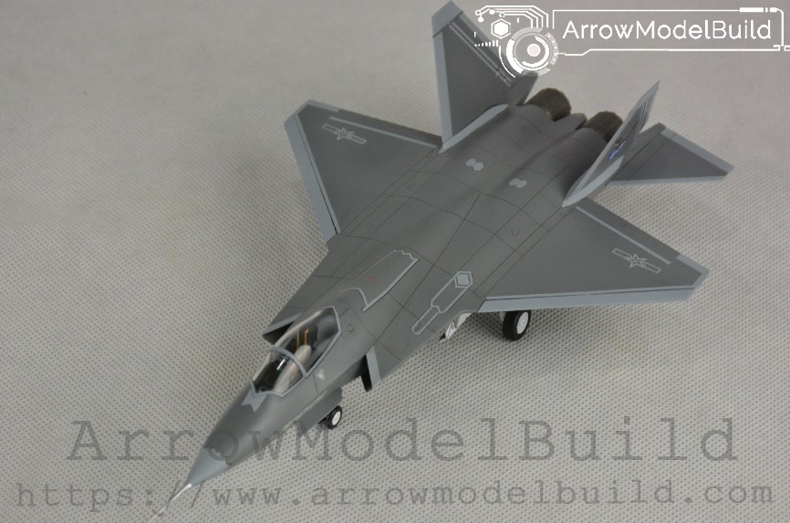 Picture of AeroModelBuild Trumpeter FC-31 J-31 j-31 Falcon Eagle Built & Painted 1/72 Model Kit