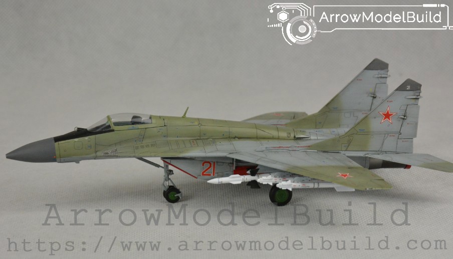 Picture of AeroModelBuild Red Star Zvezda MiG-29 mig-29 9-13 Fulcrum Fighter Built & Painted 1/72 Model Kit