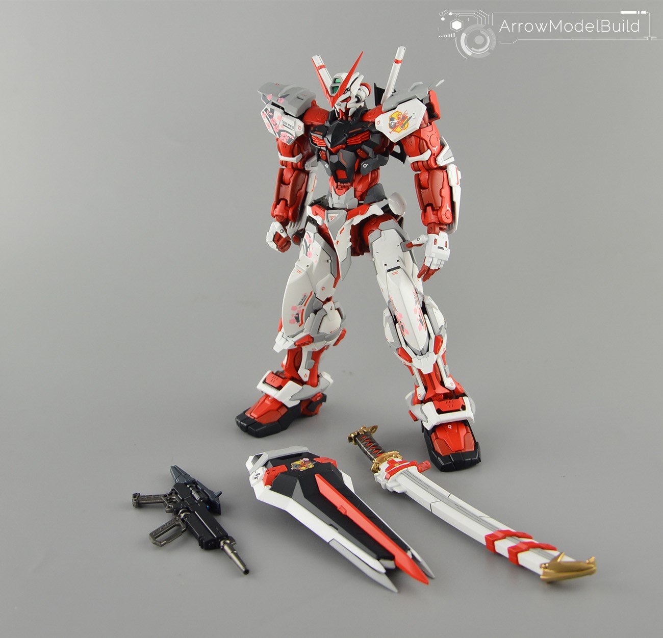 Picture of AeroModelBuild Astray Red Frame Built & Painted HIRM 1/100 Model Kit