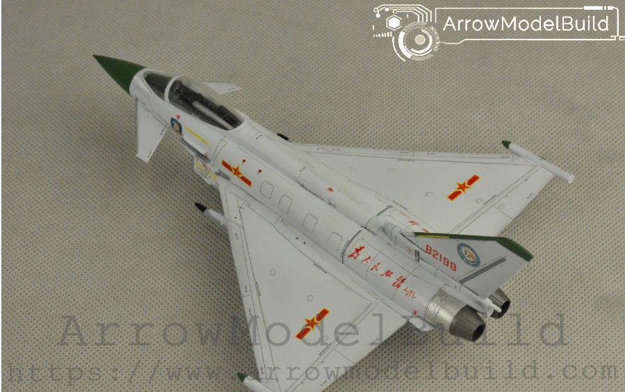 Picture of AeroModelBuild Chinese Air Force Painting Typhoon ef-2000 Hasegawa Built & Painted 1/72 Model Kit