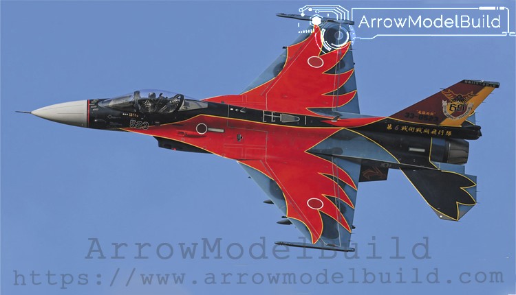 Picture of AeroModelBuild The 60th Anniversary of Hasegawa F-2A 6SQ Built & Painted 1/72 Model Kit