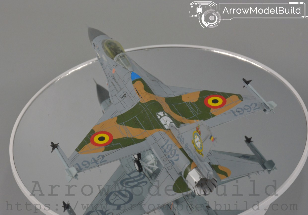 Picture of AeroModelBuild REVELL Lihua Belgium F-16 349 Squadron Built & Painted 1/72 Model Kit