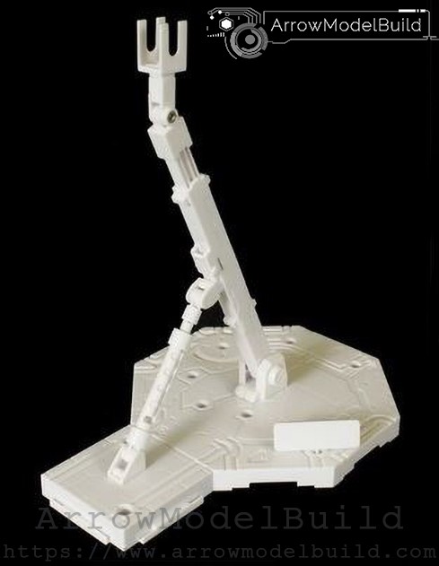 Picture of AeroModelBuild Pearl White Universal Stand Built and Painted MG/HG/RG 1/100 1/144 Model Kit