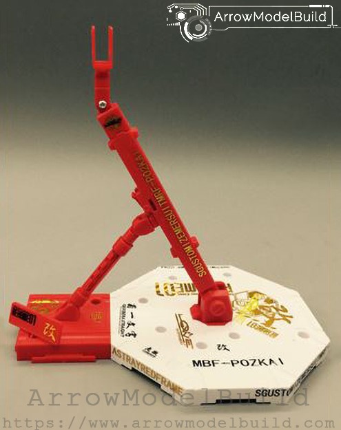 Picture of AeroModelBuild Astray Red Frame Gundam Stand Built and Painted MG/HG 1/100 1/144  Model Kit