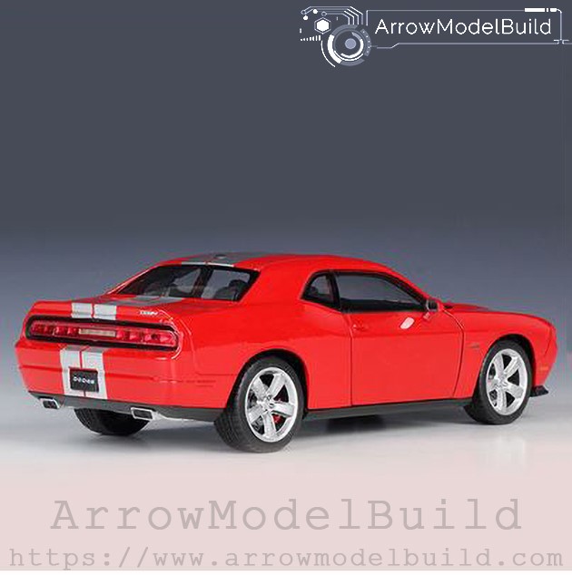 Picture of AeroModelBuild Dodge Charger Challenger SRT (Blazing Flame) Built & Painted 1/24 Model Kit