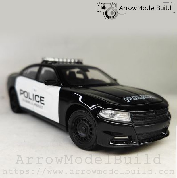 Picture of AeroModelBuild Dodge Charger Challenger RT (Police Car) Built & Painted 1/24 Model Kit