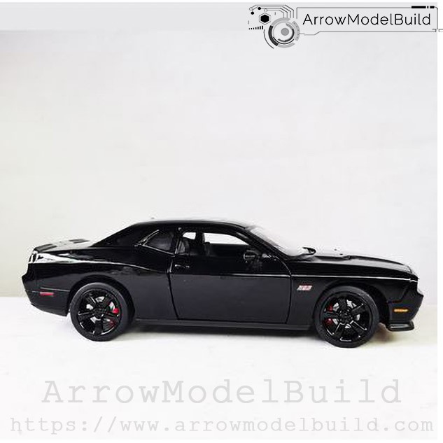 Picture of AeroModelBuild Dodge Charger Challenger SRT (Interstellar Black Bee) Built & Painted 1/24 Model Kit